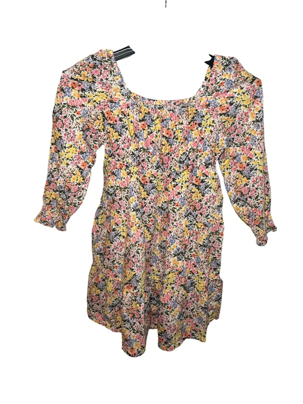 Old Navy Floral Smocked Dress Size 8